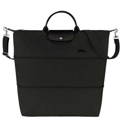 Le Pliage Green Travel bag expandable , Black - Recycled canvas - View 1 of 8