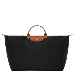 Le Pliage Original Bolsa de viaje M , Lona reciclada - Negro