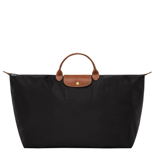 Le Pliage Original M Travel bag , Black - Recycled canvas - View 1 of 6