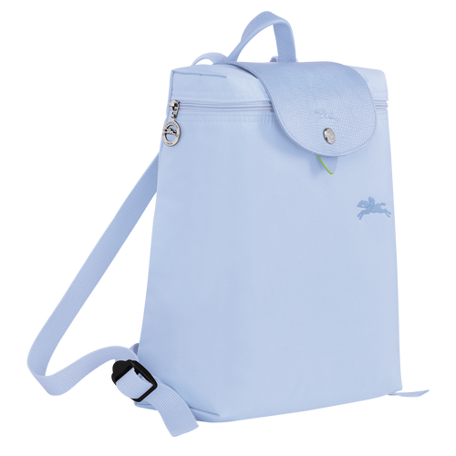Le Pliage Green M Backpack , Sky Blue - Recycled canvas - View 2 of  4