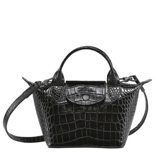 Top handle bag XS Le Pliage Cuir Black (L1500HVC001) | Longchamp US