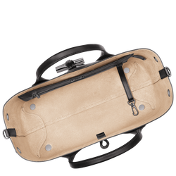 Roseau Bolso con asa superior M, Negro