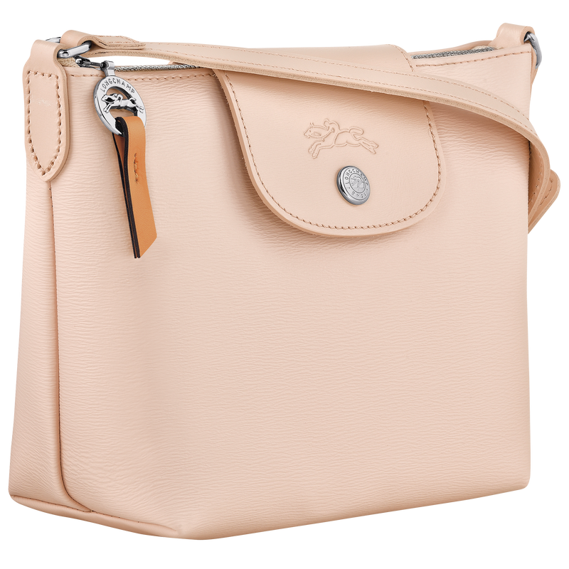 Le Pliage City XS Crossbody bag , Nude - Canvas  - View 3 of  4