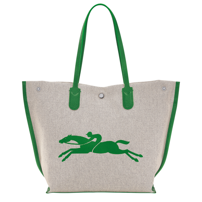 Essential L Tote bag , Green - Canvas  - View 4 of  7