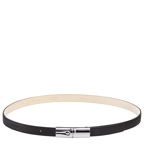 Ceinture femme Roseau , Cuir - Noir - Vue 1 de 2