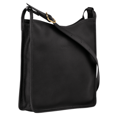 Le Foulonné Crossbody bag M, Black