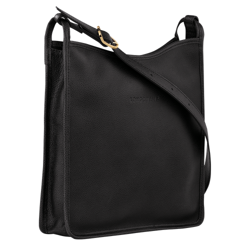 Le Foulonné M Crossbody bag , Black - Leather - View 3 of 6