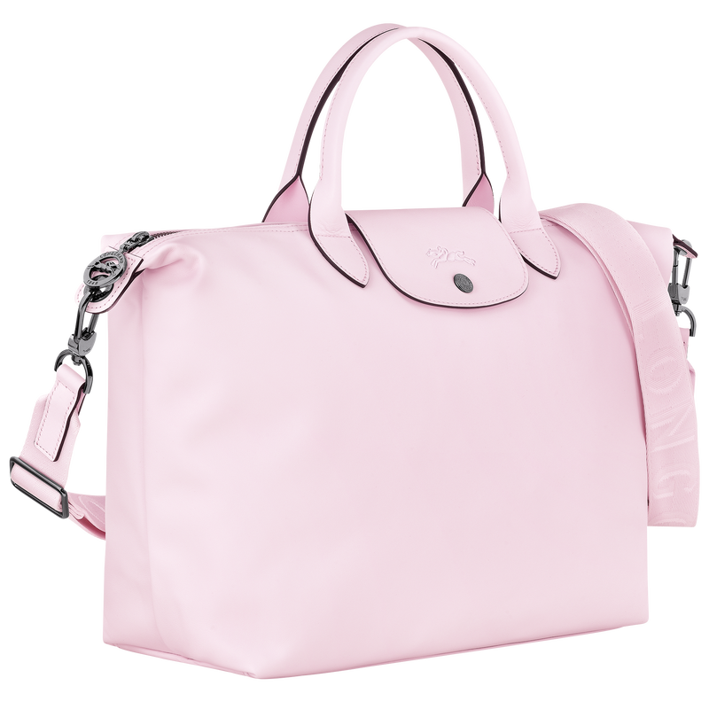 Le Pliage Xtra L Handbag , Petal Pink - Leather  - View 3 of 6