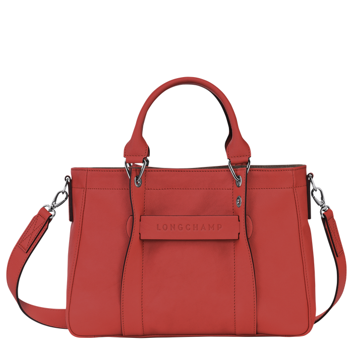 Longchamp 3D Handbag M, Terracotta