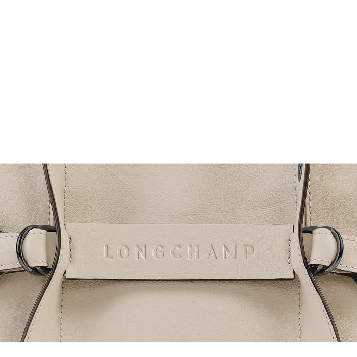Longchamp 3D Sangle Borsa con manico M,  Argilla