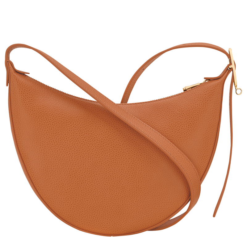 Le Foulonné S Crossbody bag , Amber - Leather  - View 4 of  6