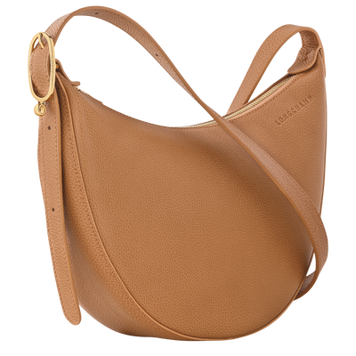 Le Foulonn&eacute; Crossbody bag S, Pecan