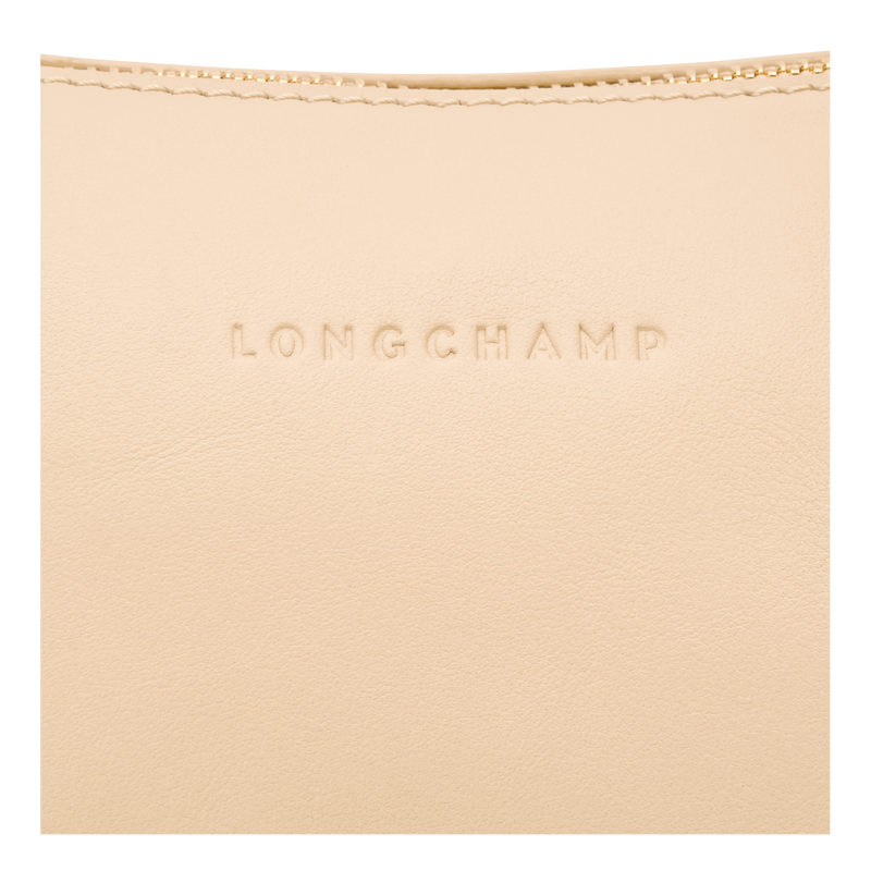 Sac port&eacute; &eacute;paule L Looong , Cuir - Vanille  - Vue 6 de 7
