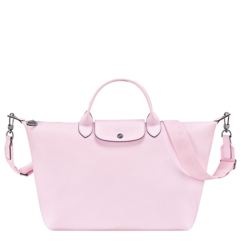 Le Pliage Xtra L Handbag , Petal Pink - Leather  - View 1 of 6