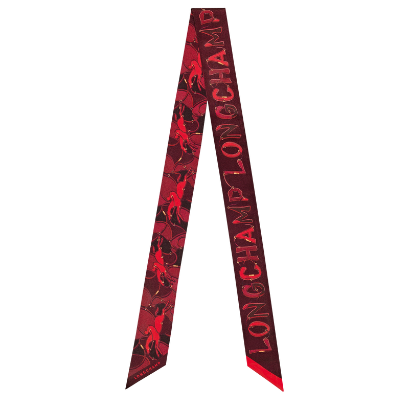 Cheval Longchamp , Burgundy - Silk  - View 1 of 2