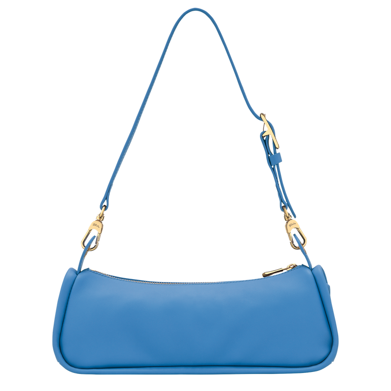 Looong M Shoulder bag , Azure - Leather  - View 2 of  3