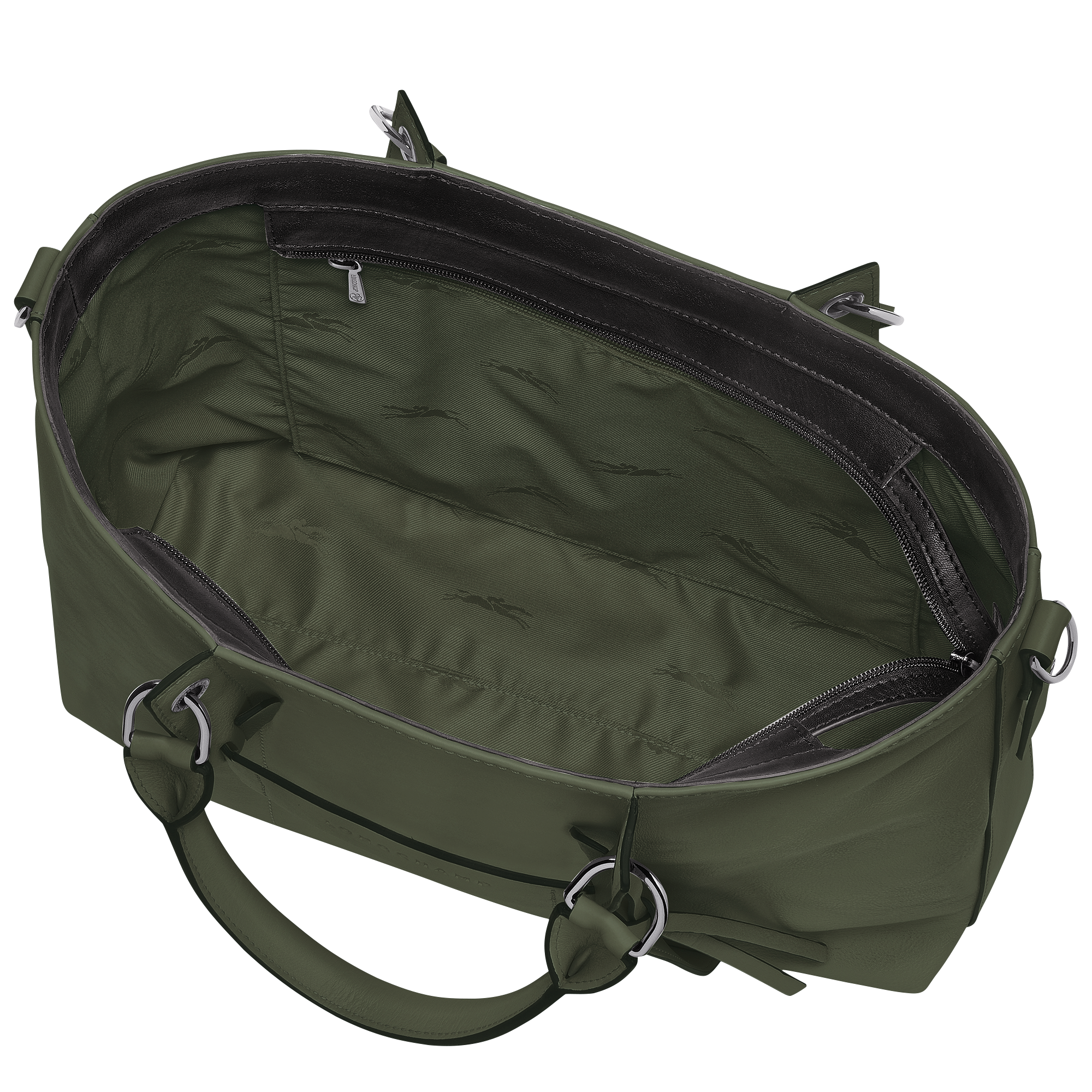 Longchamp 3D Sac &agrave; main M, Kaki