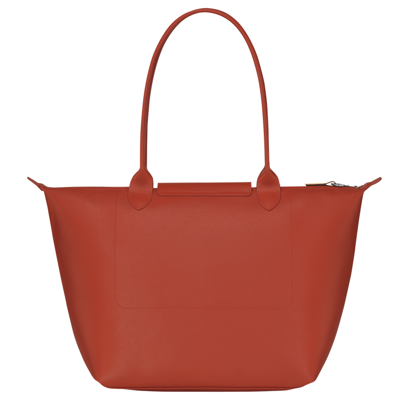 Le Pliage City 購物袋 L , 赤褐色 - 帆布  - 查看 4 4
