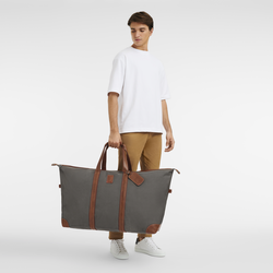 Reisetasche L Boxford , Recyceltes Canvas - Braun