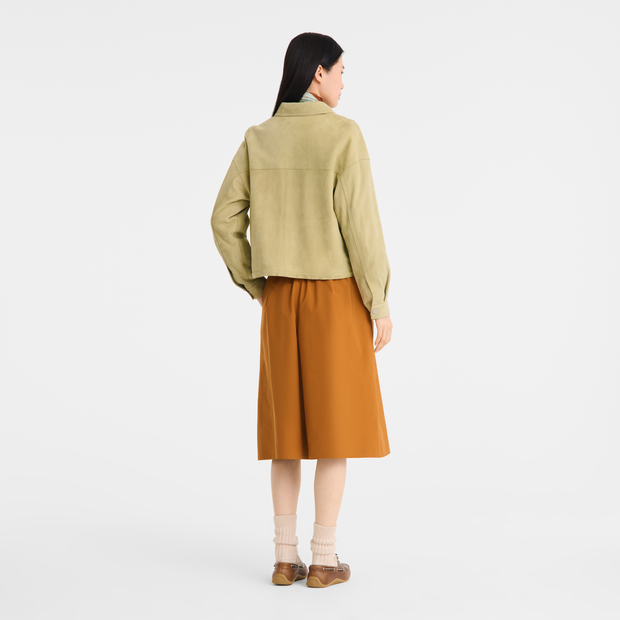 null Jacket, Almond Green