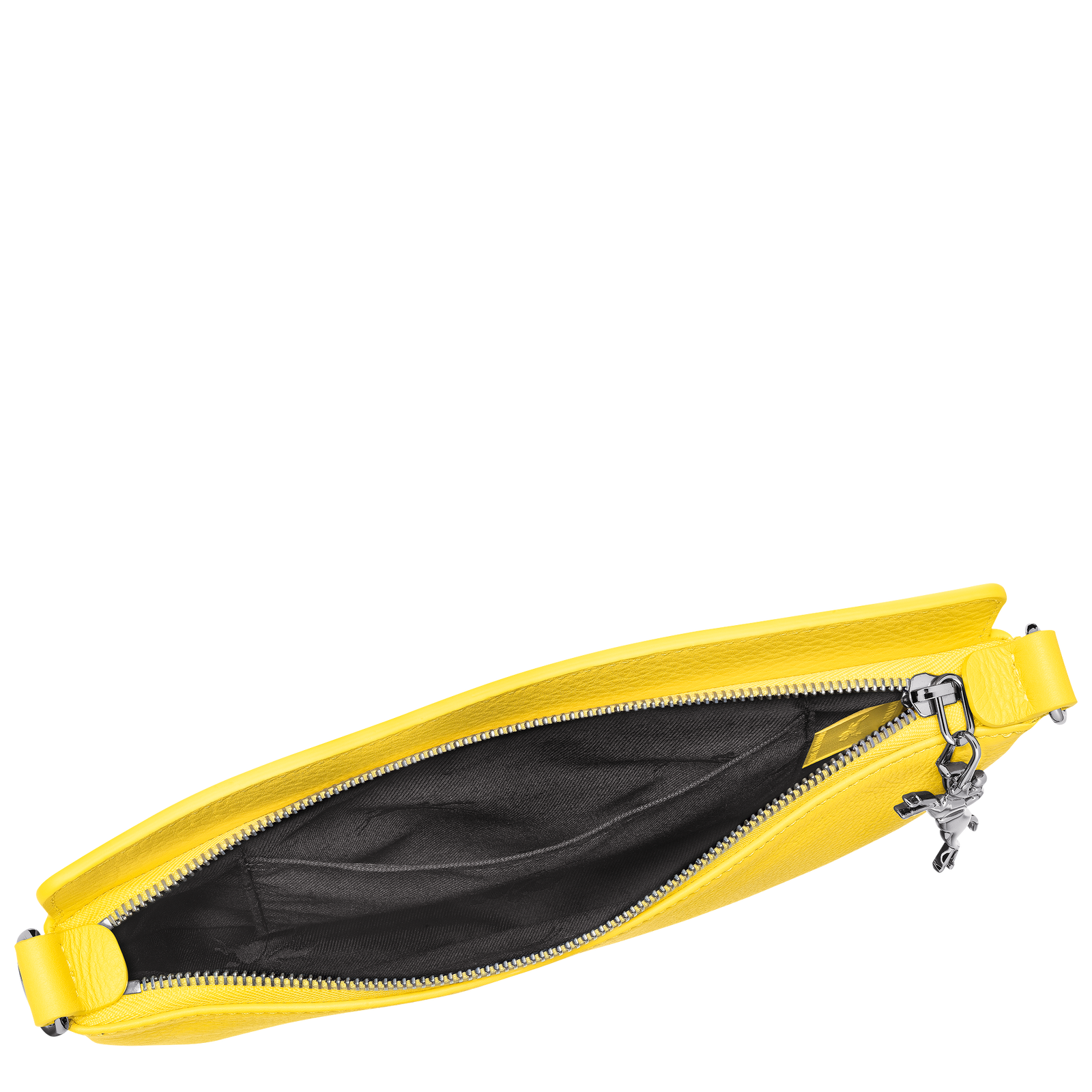 Smile S Crossbody bag Yellow Leather Longchamp CA