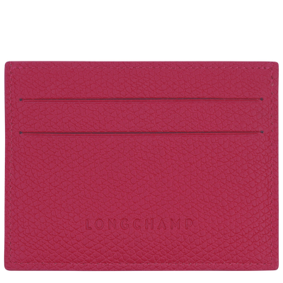Le Roseau Card holder, Beetroot