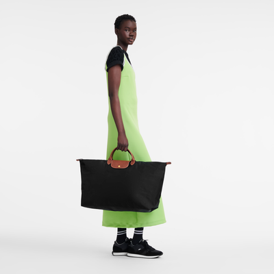 Le Pliage Original Bolsa de viaje L , Lona reciclada - Negro