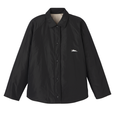 null Padded blouson, Black/Mahogany