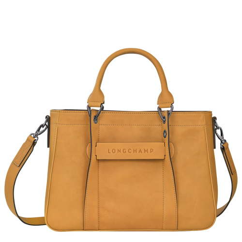 Longchamp 3D Tas met handgreep aan de bovenkant S, Fawn