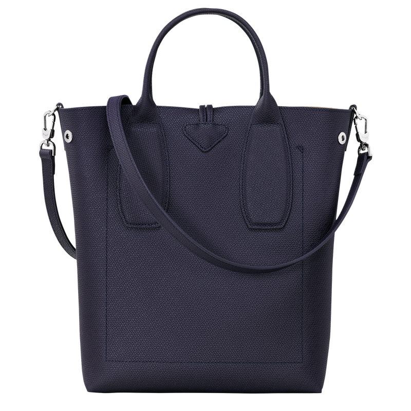 Roseau M Crossbody bag , Bilberry - Leather  - View 4 of  5