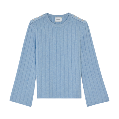 Sweater , Wave - Knit