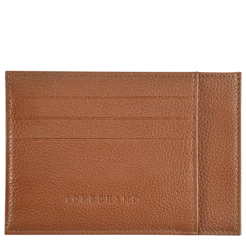 Le Foulonné Card holder , Caramel - Leather - View 1 of  2