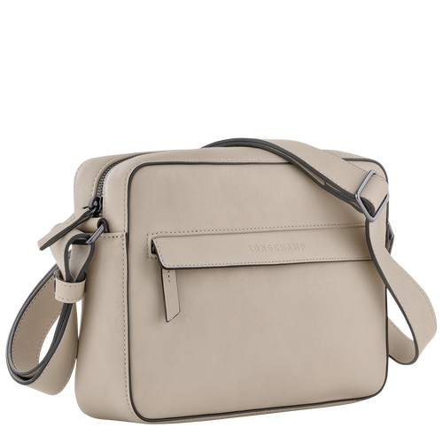 Kameratasche M Longchamp 3D , Leder - Tonerde - Ansicht 3 von 4