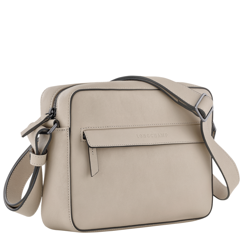 Kameratasche M Longchamp 3D , Leder - Tonerde  - Ansicht 3 von 4
