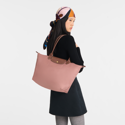 Le Pliage Original L Tote bag , Pink Tea - Recycled canvas