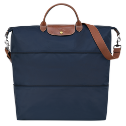 Le Pliage Original 可擴展旅行袋 , 海軍藍 - 再生帆布