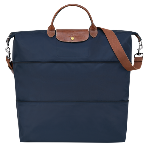 Le Pliage Original Travel bag expandable , Navy - Recycled canvas - View 1 of 8