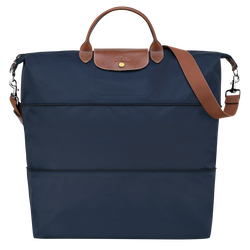 Le Pliage Original 可擴展旅行袋 , 海軍藍 - 再生帆布