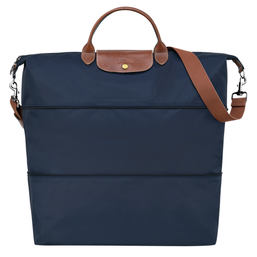 Le Pliage Original Travel bag expandable , Navy - Recycled canvas - View 1 of 5