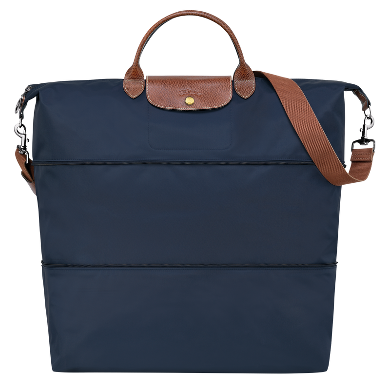 Le Pliage Original Travel bag expandable , Navy - Recycled canvas  - View 1 of 5