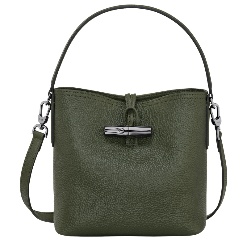 Le Roseau Essential XS Bucket bag , Khaki - Leather  - View 1 of  5