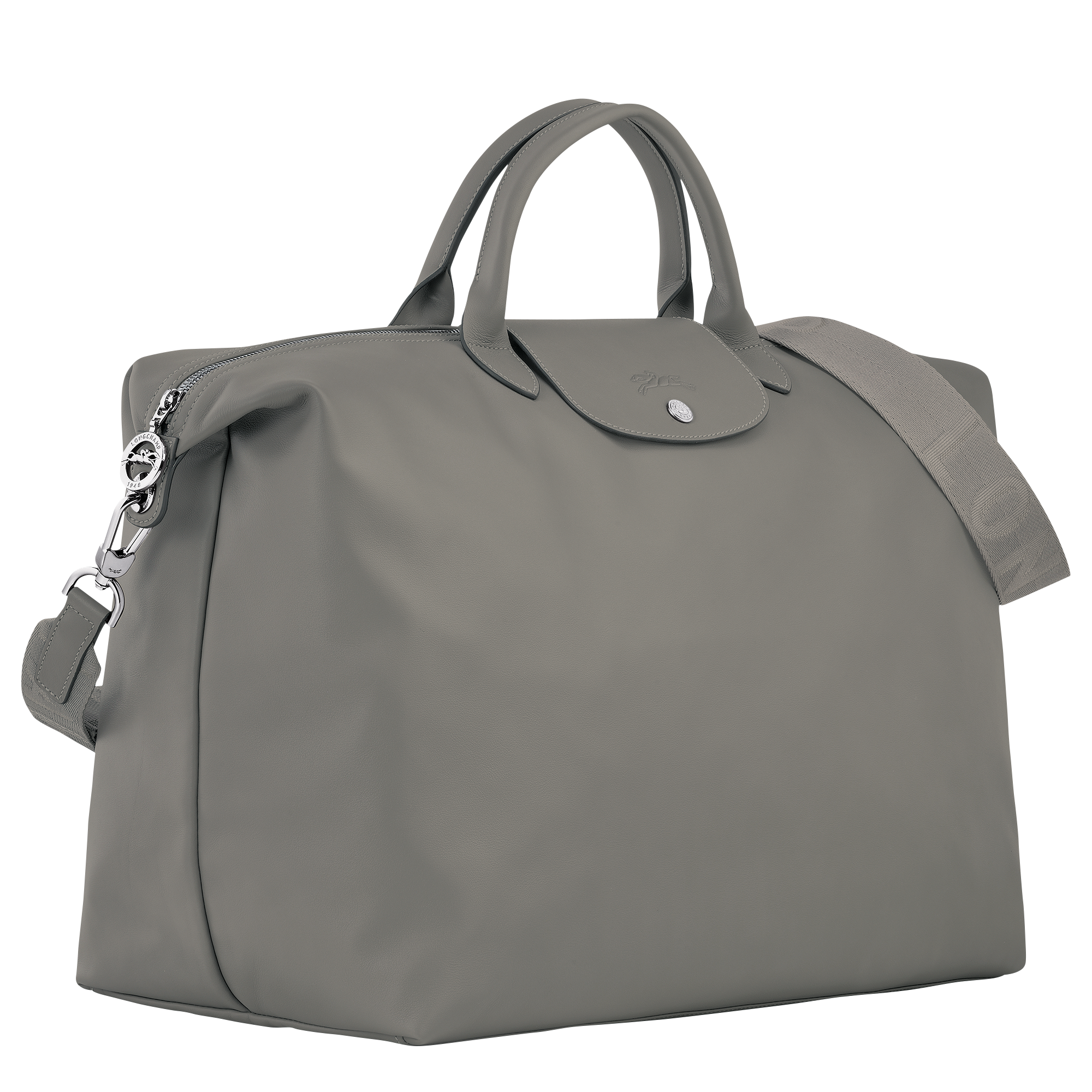 Le Pliage Xtra S Travel bag Turtledove - Leather (L1624987P55)