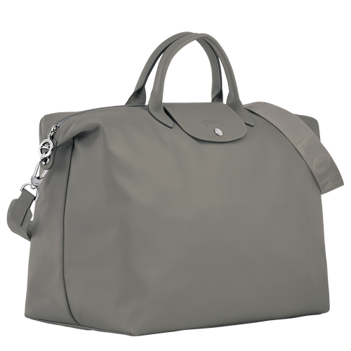 Le Pliage Xtra S Travel bag , Turtledove - Leather - View 3 of  6