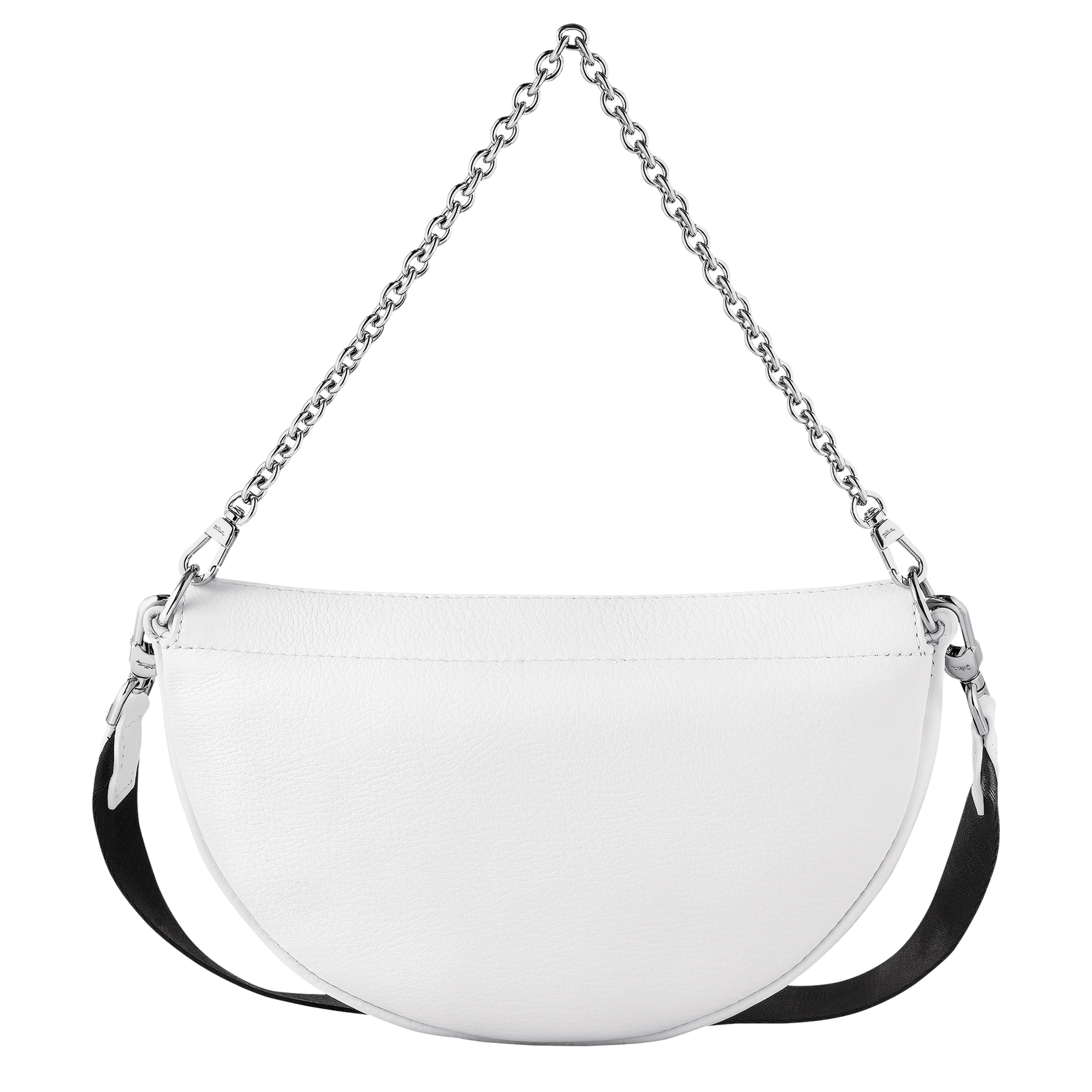 Smile S Crossbody bag White Leather (10224HDS007) Longchamp CA