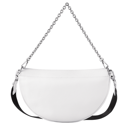 Smile S Crossbody bag , White - Leather - View 4 of  5