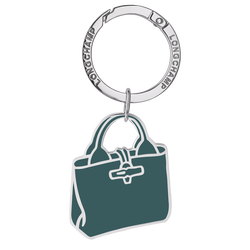 Le Roseau Keyring , Cedar - Metal