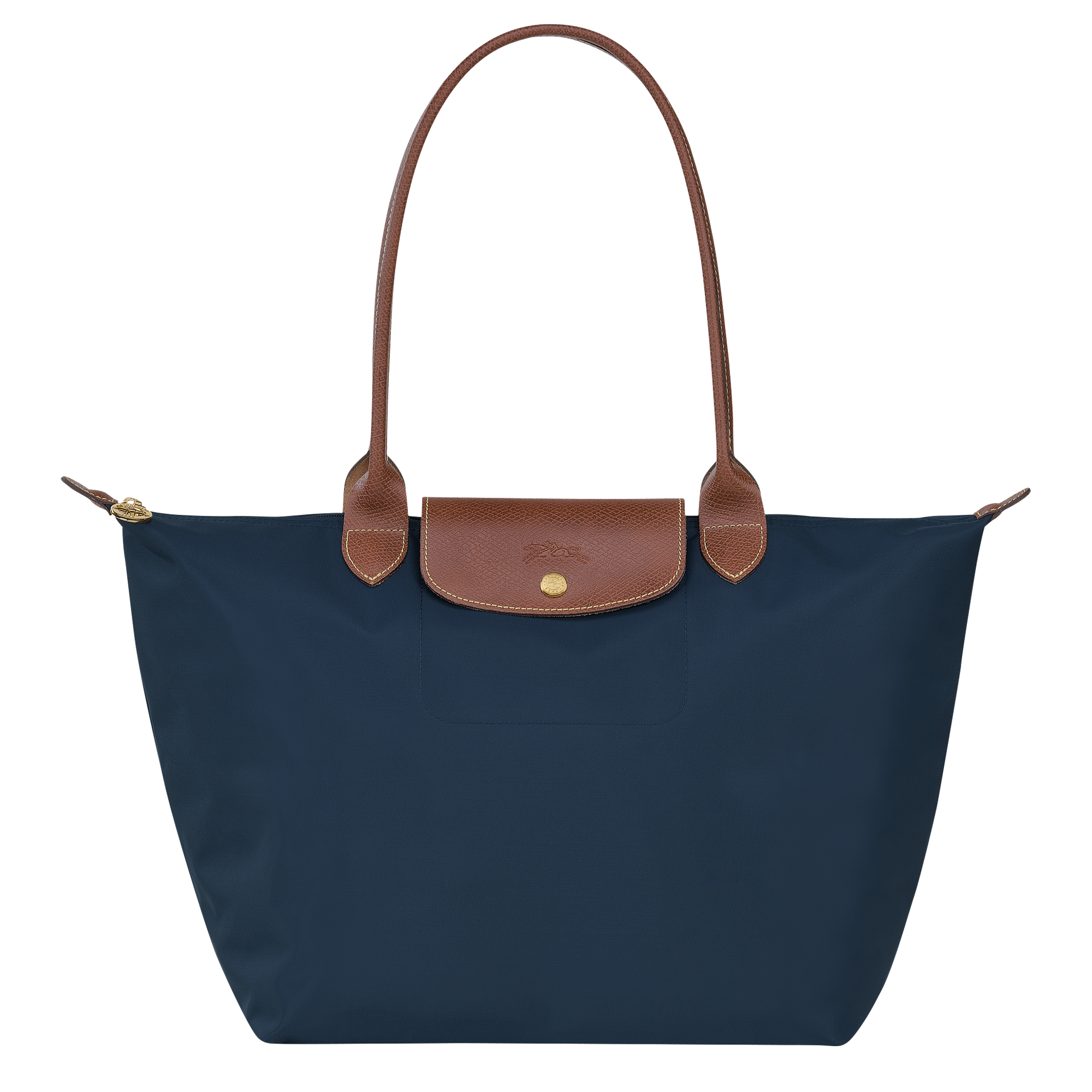 Le Pliage Original L Tote bag Navy - Recycled canvas | Longchamp US Le Pliage Original L Tote bag Navy - Recycled canvas | Longchamp US