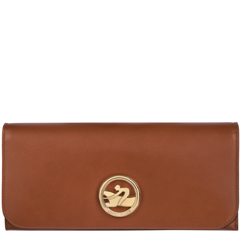 Box-Trot Continental wallet , Cognac - Leather  - View 1 of  2