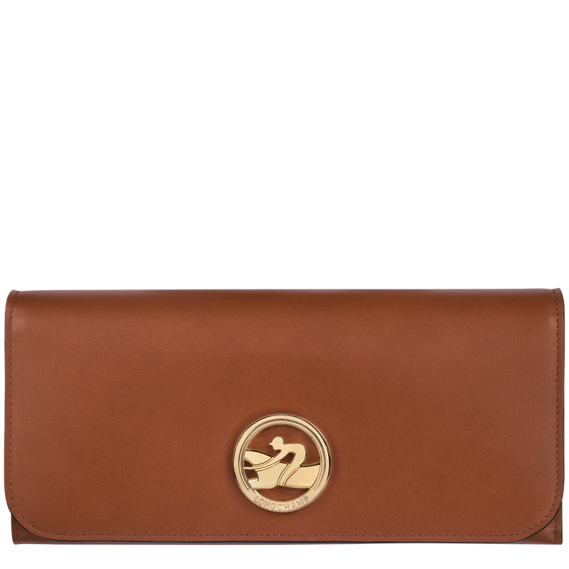 Box-Trot Continental wallet , Cognac - Leather  - View 1 of  2