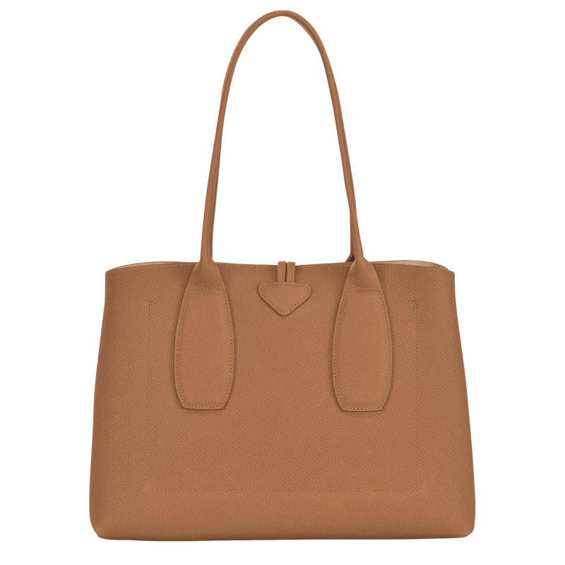 Shopper L Le Roseau , Leder - Naturel  - Ansicht 4 von 6